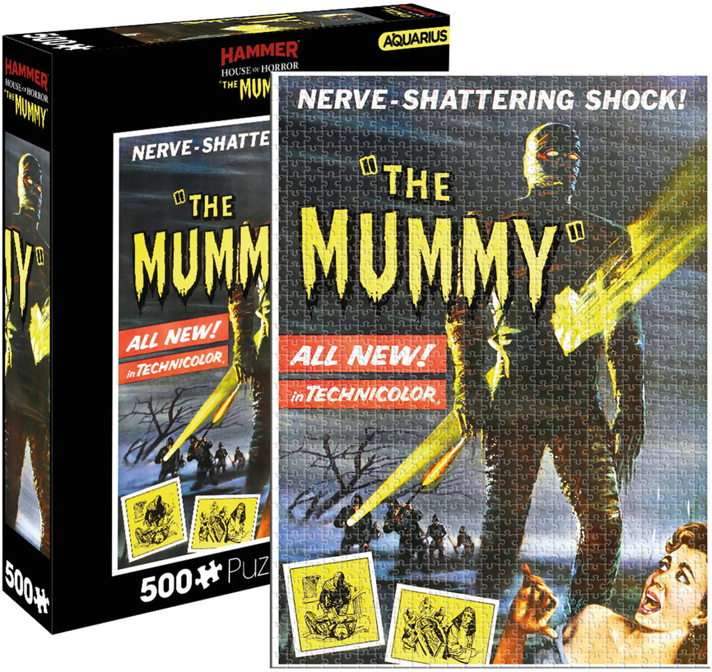 PREORDER Aquarius Puzzle Hammer House of Horrors the Mummy Puzzle 500 pieces