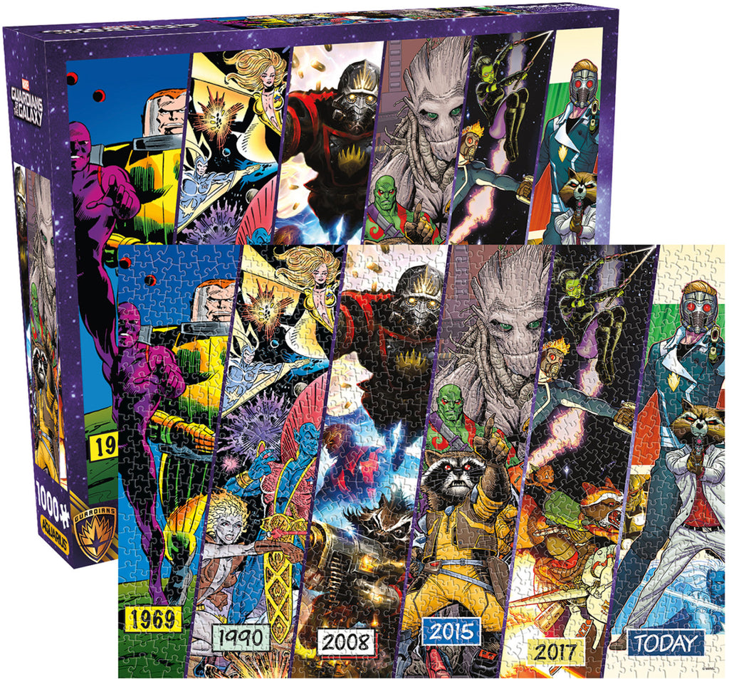 PREORDER Aquarius Puzzle Marvel Guardians of the Galaxy Timeline Puzzle 1000 pieces