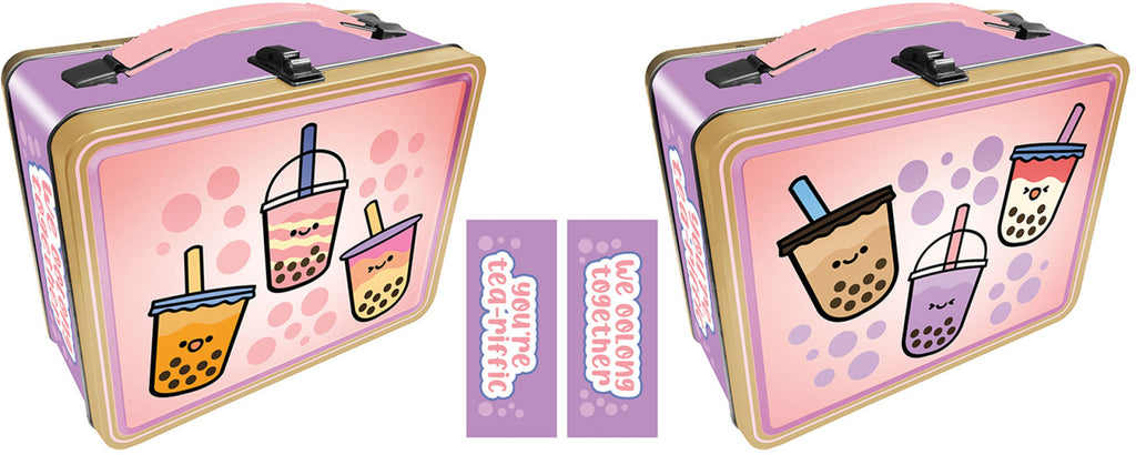 PREORDER Tin Carry All Fun Lunch Box Boba Tin