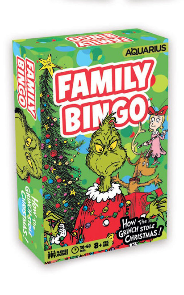 PREORDER Family Bingo How the Grinch Stole Christmas