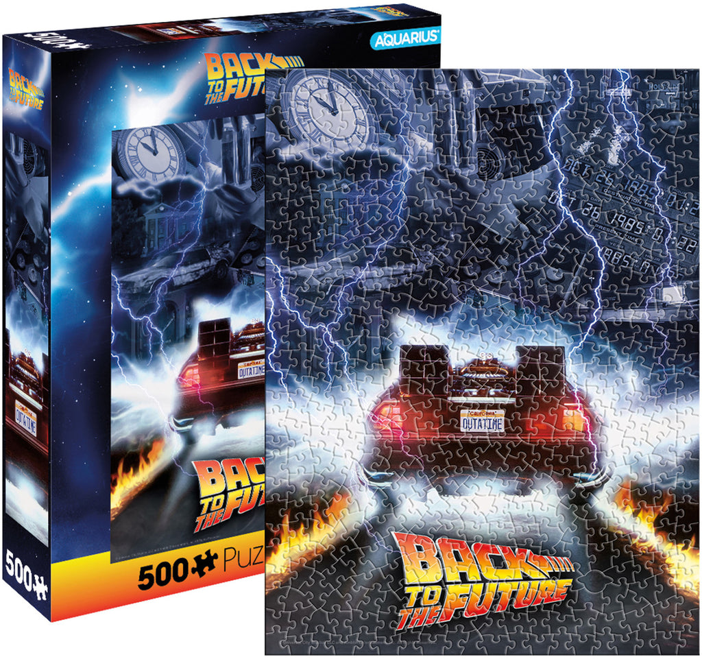 PREORDER Aquarius Puzzle Back to the Future Puzzle 500 pieces