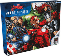 PREORDER Art by Numbers Marvel Avengers Assemble