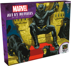 PREORDER Art by Numbers Marvel Black Panther