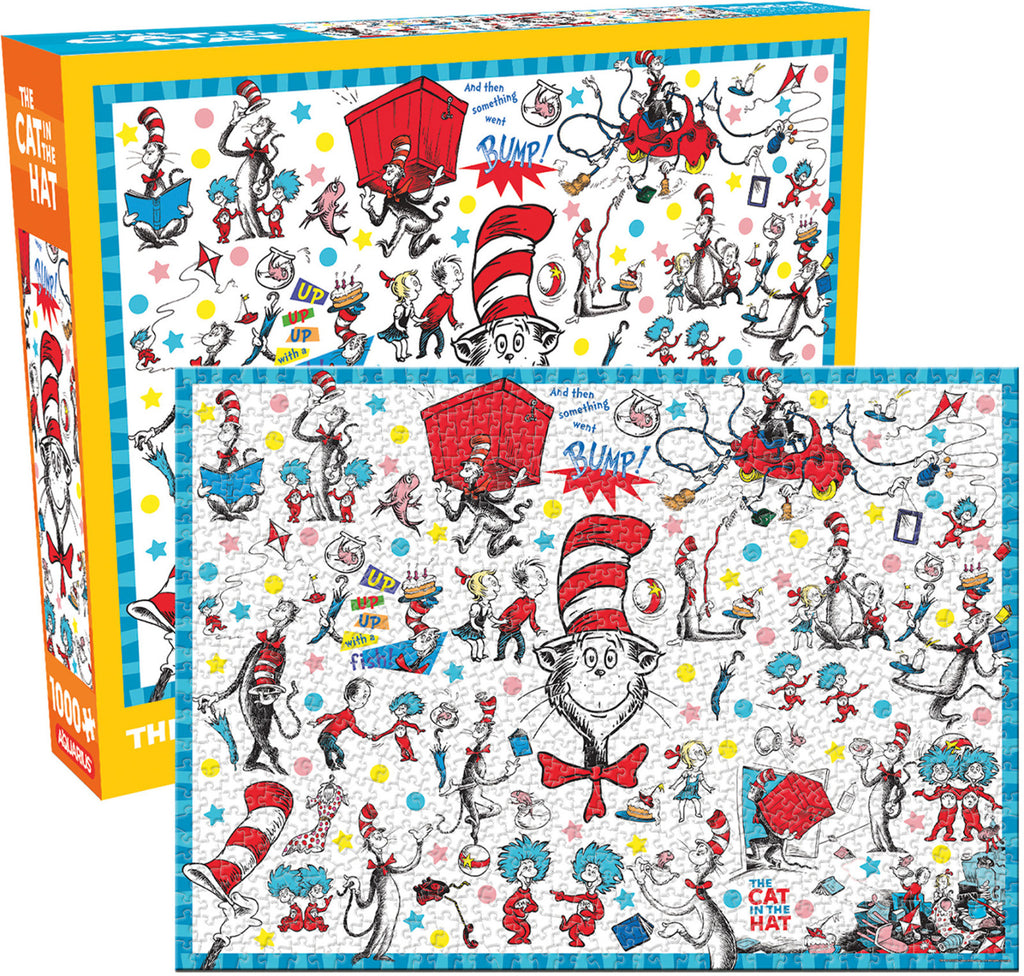 PREORDER Aquarius Puzzle The Cat in the Hat Puzzle 1000 pieces