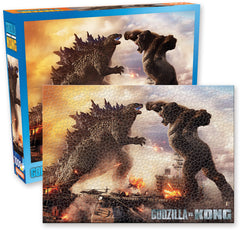 PREORDER Aquarius Puzzle Godzilla vs Kong Puzzle 1000 pieces