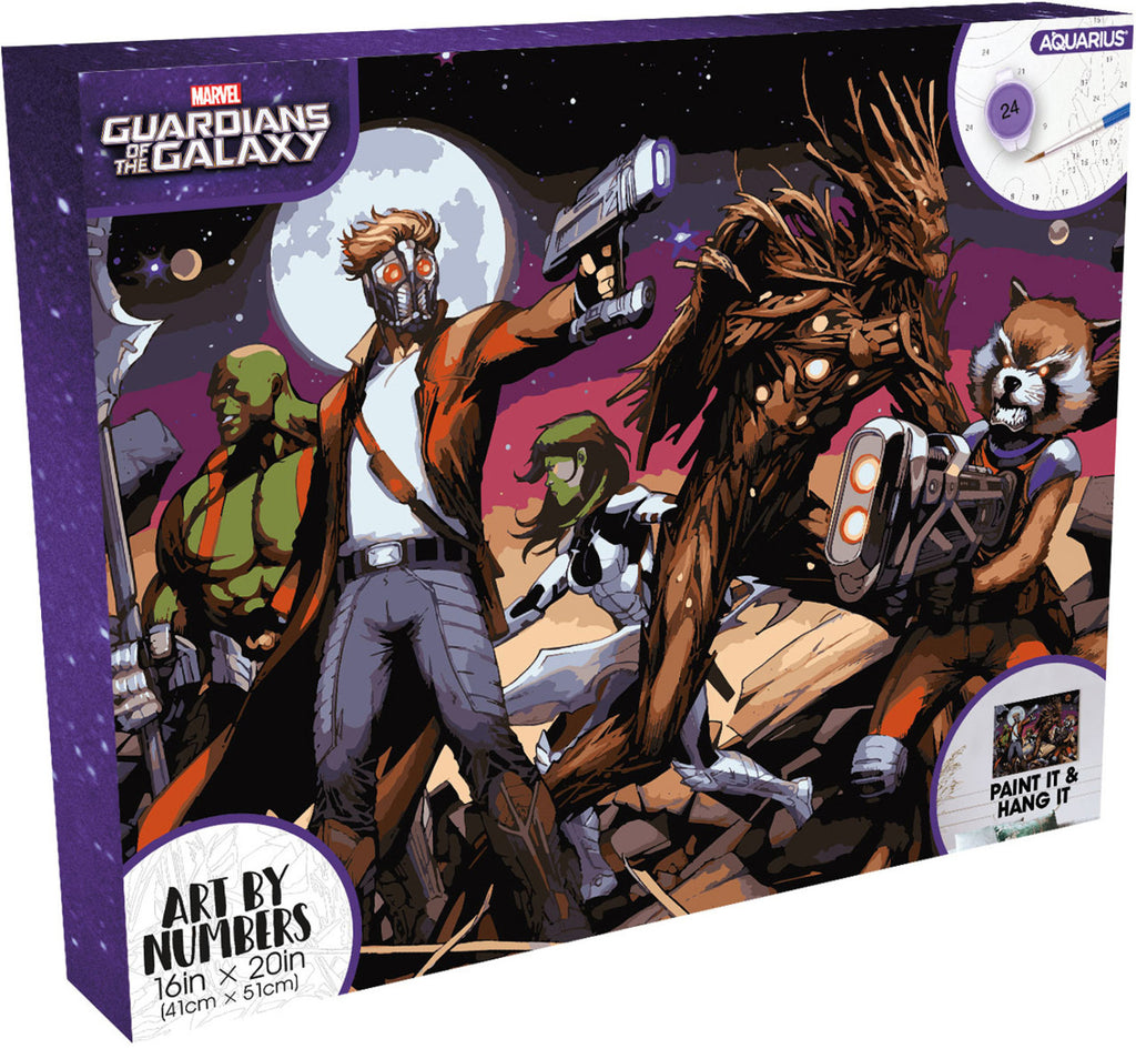 PREORDER Art by Numbers Marvel Guardians of the Galaxy