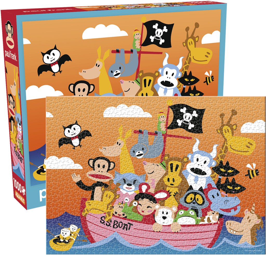 PREORDER Aquarius Puzzle Paul Frank Pirate Ship Puzzle 1000 pieces