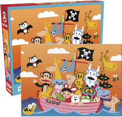 PREORDER Aquarius Puzzle Paul Frank Pirate Ship Puzzle 1000 pieces