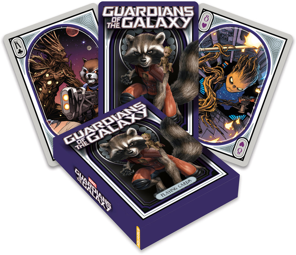 PREORDER Playing Cards Marvel Guardians of the Galaxy Rocket & Groot