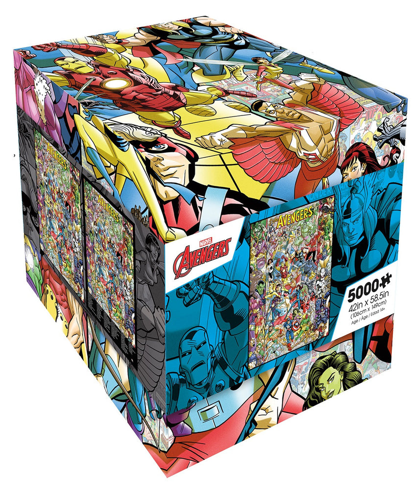 PREORDER Aquarius Puzzle Marvel Avengers 60th Anniversary Puzzle 5000 pieces