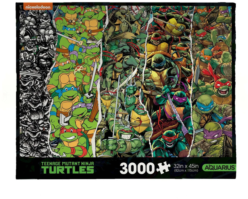 PREORDER Aquarius Puzzle TMNT Teenage Mutant Ninja Turtles Puzzle 3000 pieces