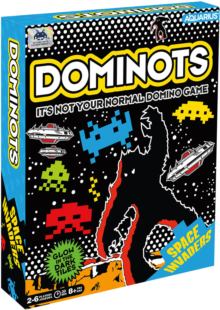 PREORDER Dominots Space Invaders (Glow in the Dark Tiles)