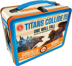 PREORDER Tin Carry All Fun Lunch Box Godzilla vs Kong