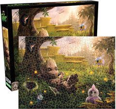 PREORDER Aquarius Puzzle Marvel Guardians of the Galaxy Baby Groot Puzzle 500 pieces