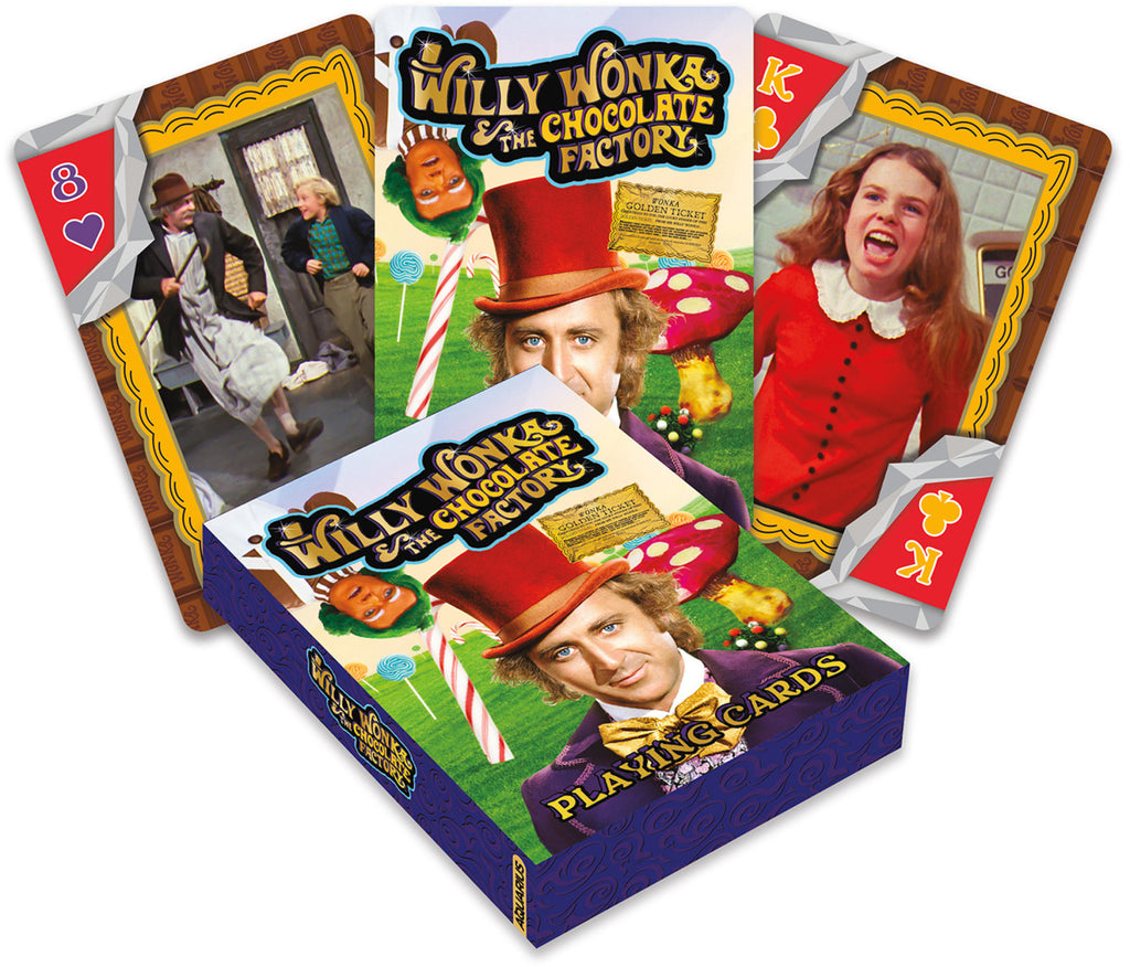 PREORDER Playing Cards Willy Wonka and the Chocolate Factory