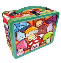 PREORDER Tin Carry All Fun Lunch Box Mushroom