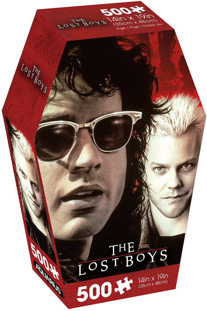 PREORDER Aquarius Puzzle The Lost Boys Coffin Box Puzzle 500 pieces