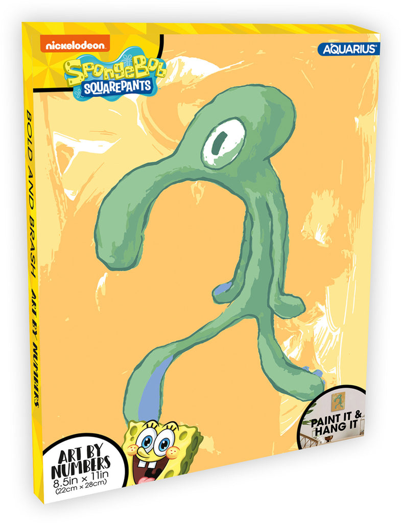 PREORDER Art by Numbers Spongebob Squarepants Bold and Brash