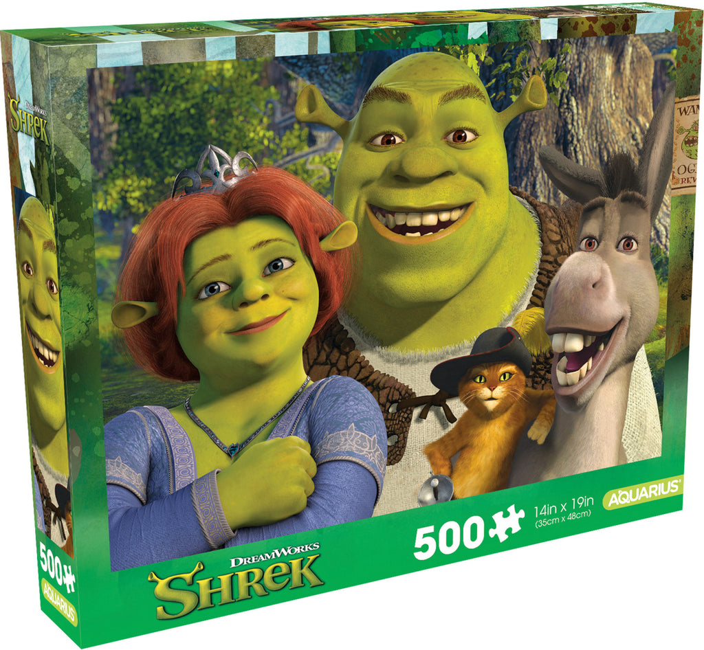 PREORDER Aquarius Puzzle Shrek Family Puzzle 500 pieces