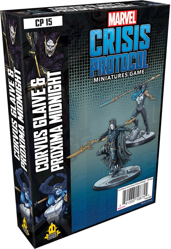 Marvel Crisis Protocol Corvus Glaive and Proxima Midnight