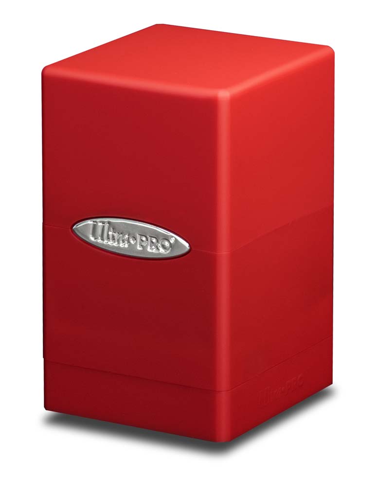 Ultra Pro: Satin Tower - Apple Red