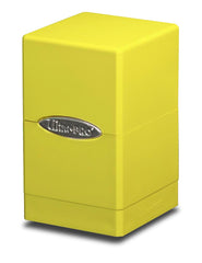 Ultra Pro: Satin Tower - Lemon Yellow