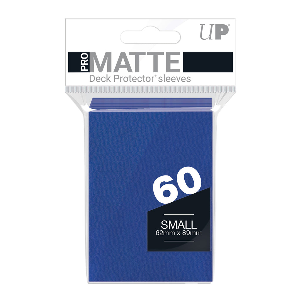 PREORDER Ultra Pro: PRO-Matte 60ct Small Deck Protector sleeves: Blue