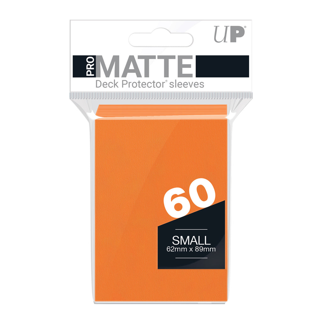 Ultra Pro: PRO-Matte 60ct Small Deck Protector sleeves: Orange