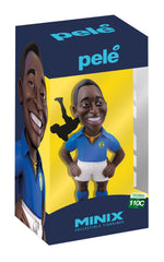 PREORDER MINIX Football Stars Pele Brazil 2nd Kit 110C