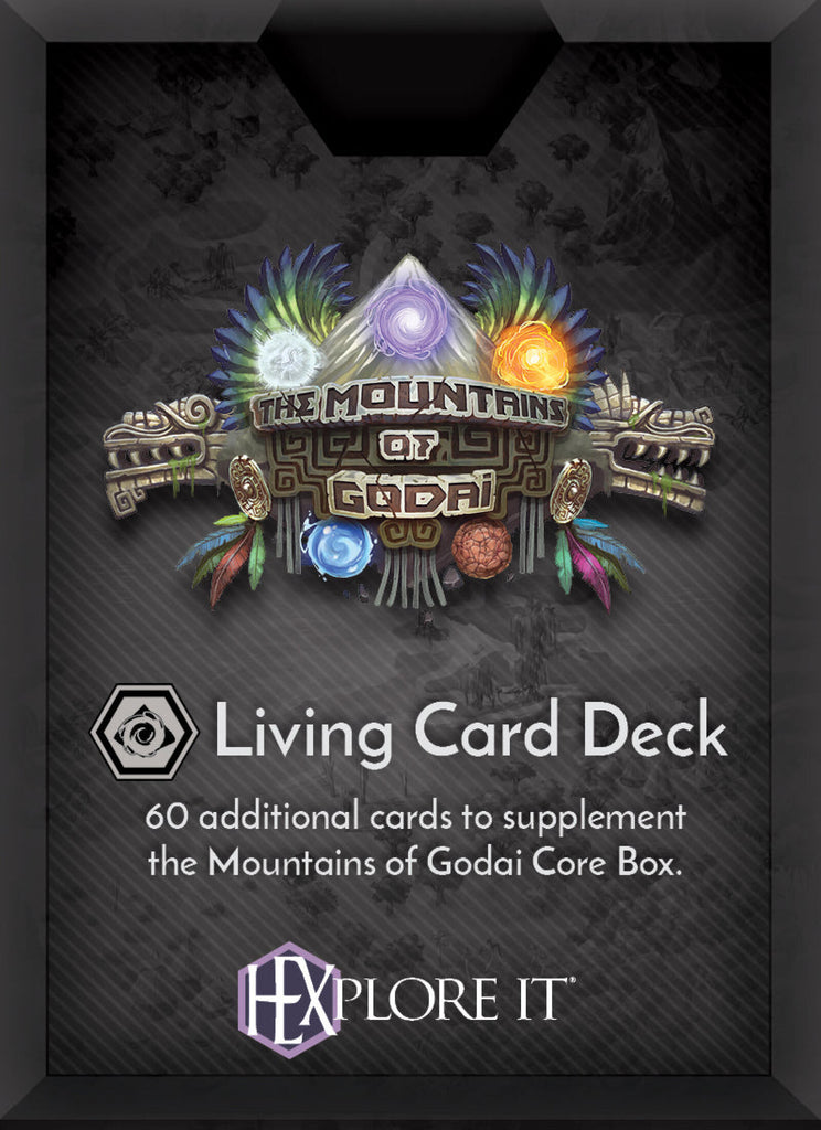 PREORDER HEXplore It The Mountains of Godai Living Card Deck