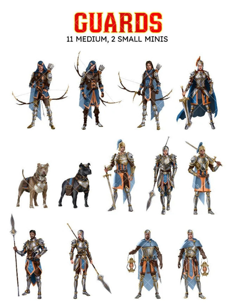 PREORDER Skinny Minis Guards