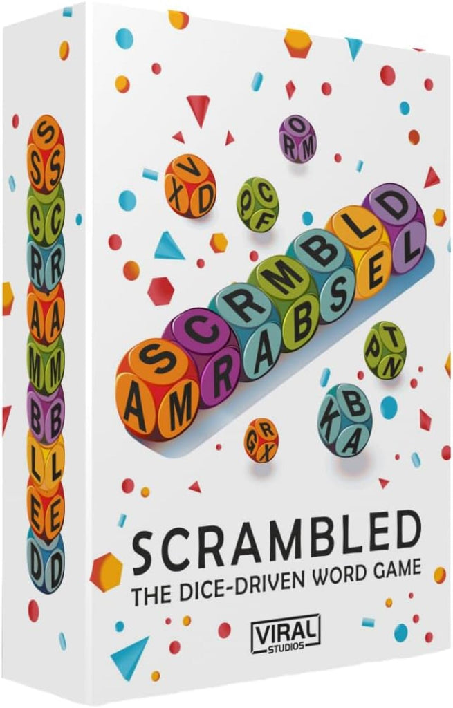PREORDER Scrambled Dice Word Game