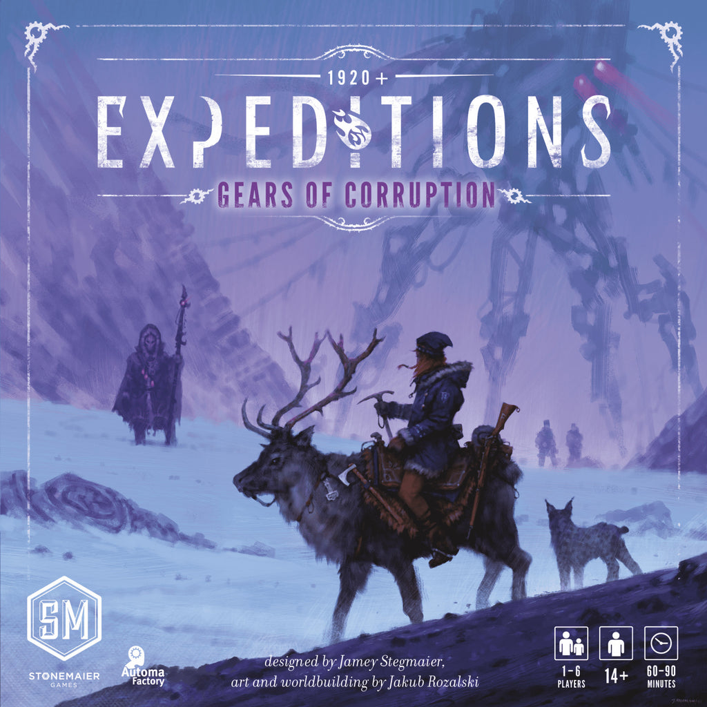 Expeditions Gears of Corruption Expansion Board Game