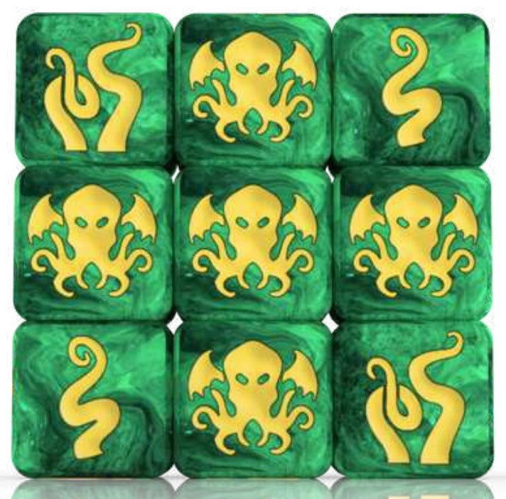 PREORDER Tiny Epic Cthulhu 9 Pack Extra Dice Set