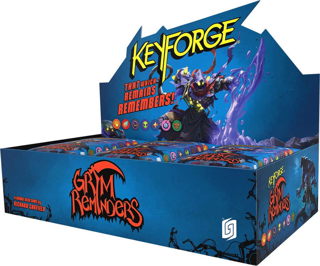 KeyForge Grim Reminders Deck Display (12 packs per display)