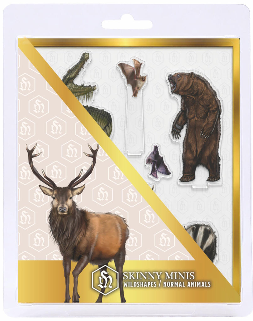PREORDER Skinny Minis Wildshapes / Normal Animals