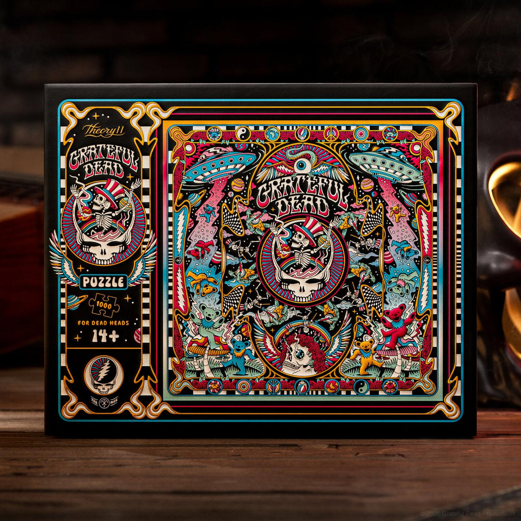 theory11 Grateful Dead Puzzle 1000 Piece Jigsaw Puzzle