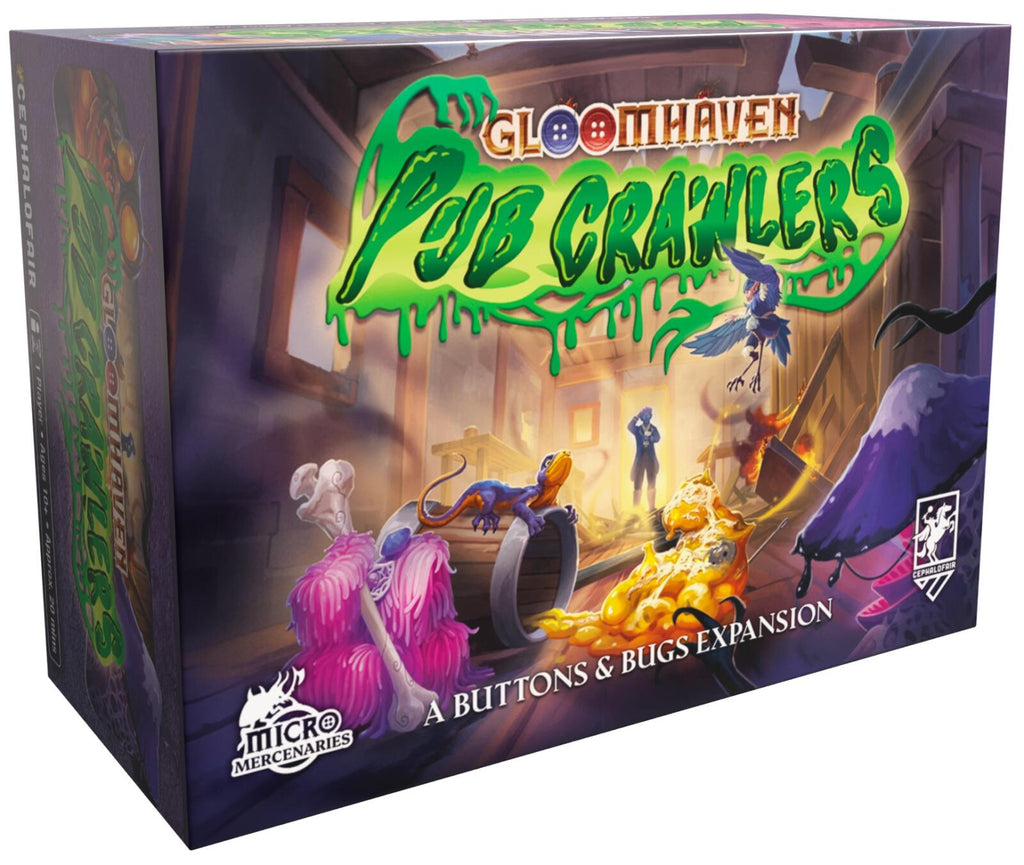 PREORDER Gloomhaven Buttons and Bugs - Pubcrawlers Expansion