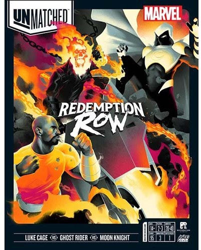 Unmatched Marvel Redemption Row Board Game