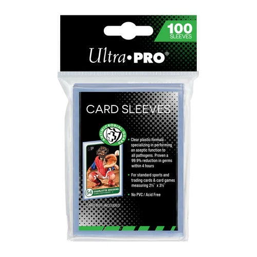 Ultra Pro: 2-1/2 x 3-1/2 Antimicrobial Card Sleeves