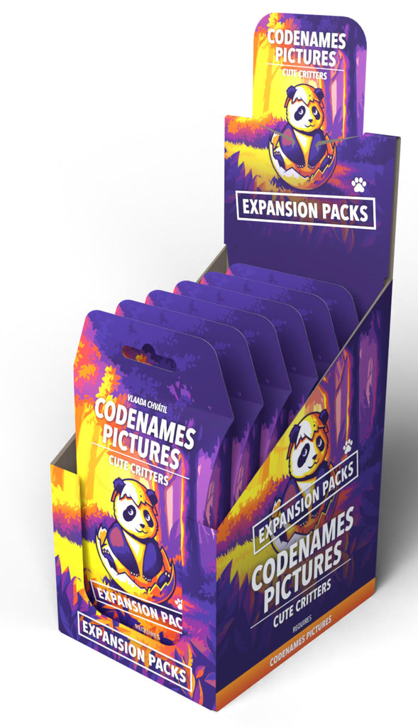 PREORDER Codenames Cute Critters - Expansion Pack DISPLAY (includes 6x packs)