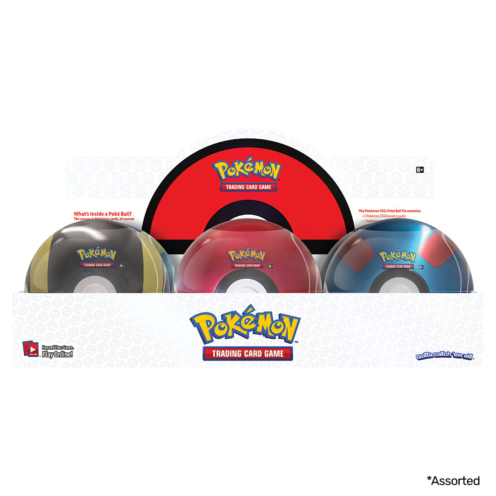 Pokemon TCG best of Pokeball Tin