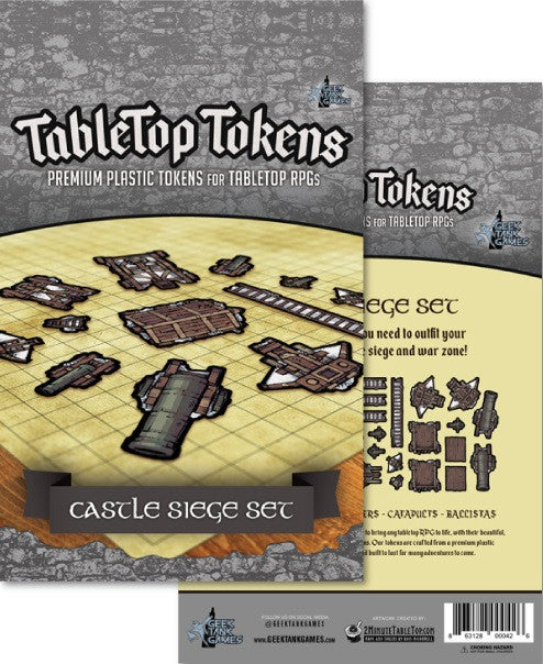 GTG Minis Tabletop Tokens - Castle Siege Set