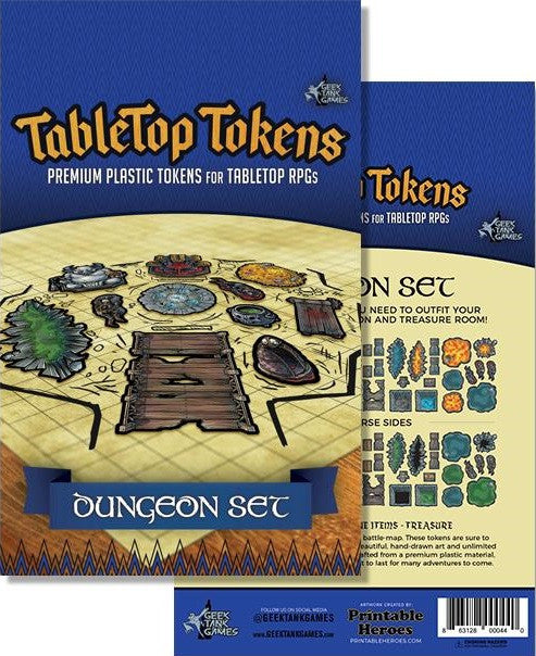 GTG Minis Tabletop Tokens - Dungeon Set