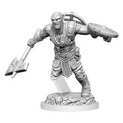 D&D Nolzurs Marvelous Unpainted Miniatures Earth Genasi Fighter