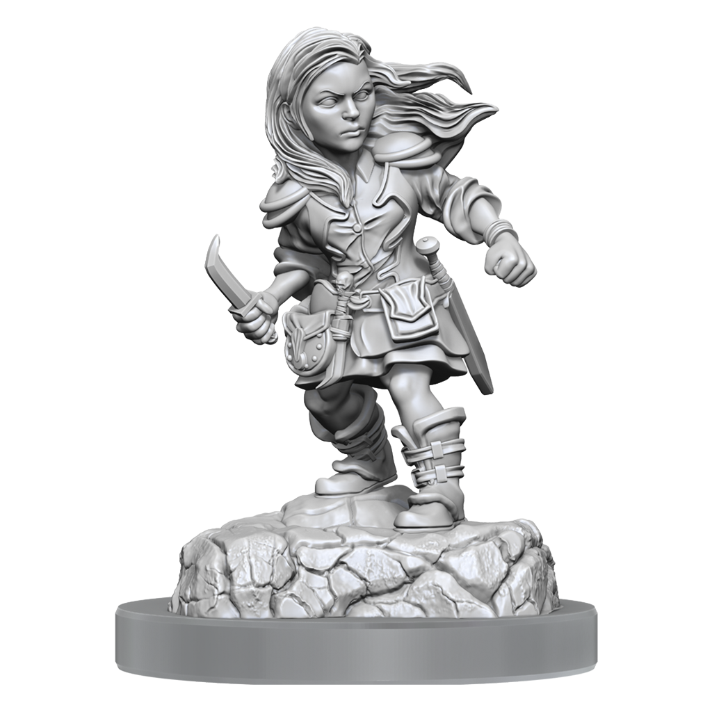 D&D Nolzurs Marvelous Miniatures Halfling Rogue Female