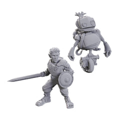 PREORDER Critical Role Unpainted Miniatures: Orym; of the Air Ashari & Fresh Cut Grass