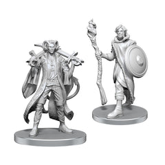 PREORDER Critical Role Unpainted Miniatures: Mollymauk Tealeaf & Caduceus Clay