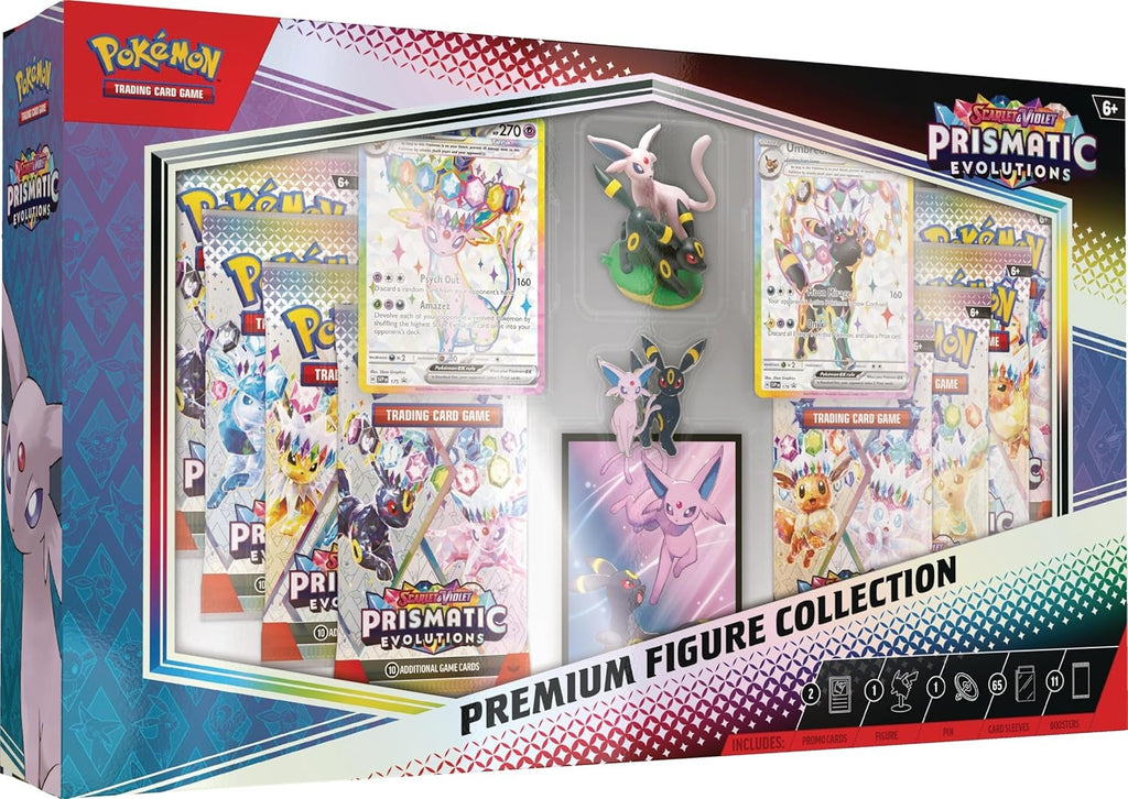 Pokemon TCG Prismatic Premium Figure Collection Box