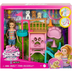 PREORDER Barbie - Family - Stacie'S Puppy Playground Playset